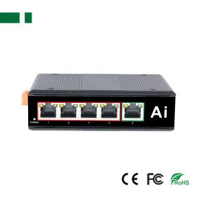 CPE-0401 4*100Mbps Industrial POE Switch with Uplink Port