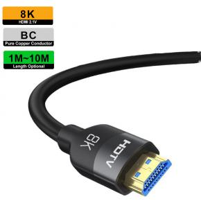 8K BC HDMI 2.1V Cable CHM-J01-8K CHM-J1.5-8K CHM-J02-8K CHM-J03-8K CHM-J05-8K CHM-J10-8K - 副本 - 副本