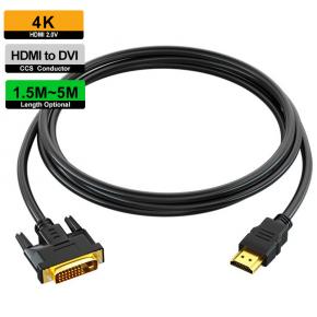 4K HDMI To DVI Cable CHM-DVA1.5 CHM-DVA03 CHM-DVA05 - 副本