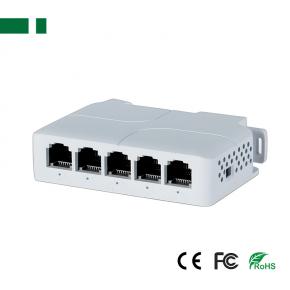 CPE-1074 5 Ports 100Mbps POE Extender with Railing mounting