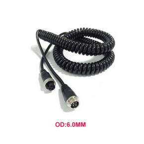 CMA-S-2 Series 4-Pin Aviation spring extention Cable with length 5M 6M 8M 10M optional