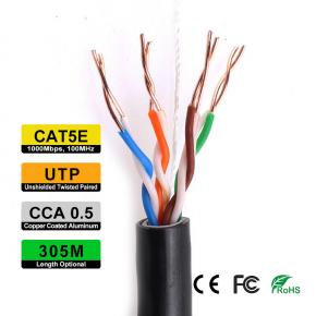 UTP CAT5e CCA0.5 Outdoor Network cable