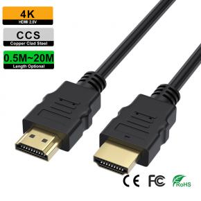 4K CCS HDMI 2.0V Male to Male Cable CHM-B0.5-4K CHM-B1.0-4K CHM-B1.5-4K CHM-B1.8-4K CHM-B03-4K CHM-B05-4K CHM-B10-4K CHM-B15-4K CHM-B20-4K