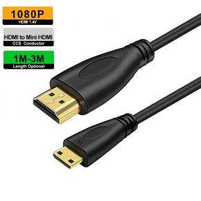 Mini HDMI Male to HDMI Male Cable CHM-MN1.0 CHM-MN1.5 CHM-MN03