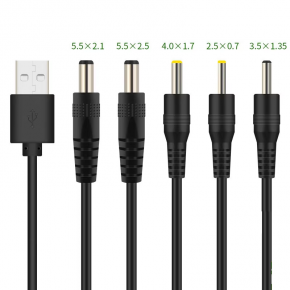 USB Port to DC port power cable CUD-5521-0.5 CUD-5521-1 CUD-5521-2 CUD-5525-0.5 CUD-5525-1 CUD-5525-2 CUD-4017-0.5 CUD-4017-1 CUD-4017-2 CUD-2517-0.5 CUD-2517-1 CUD-2517-2 CUD-3513-0.5 CUD-3513-1 CUD-