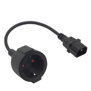 C14 to CEE7 socket power extension cord SC-01