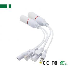 CPOE-01WE DC5V-DC48V Waterproof POE Splitter Cable and POE Injector Cable for IP Camera