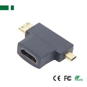 CHA-030 HDMI Female to Micro and Mini Male Connector