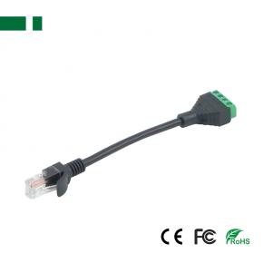 CPE-15 RJ45 Male To 4pin Terminal Block Network Extension Cable