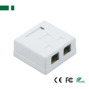 CRJ-A7S 2 Ports Cat6 Keystone Module Connector for Wall Plate