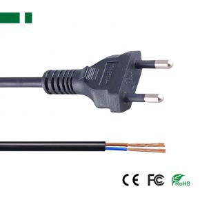 AC-EUC-B-A1 AC Power Cable with EU Type C Plug to Bare wires with Tin