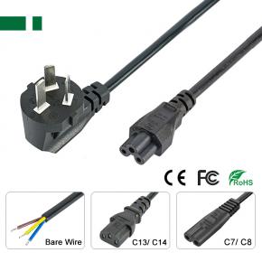 AC-GBI-C5-A1 AC Power Cable with GB Type I Plug to C5 Connector