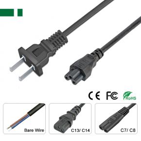 AC-GBA-C5-A1 AC Power Cable with GB Type A Plug to C5 Connector