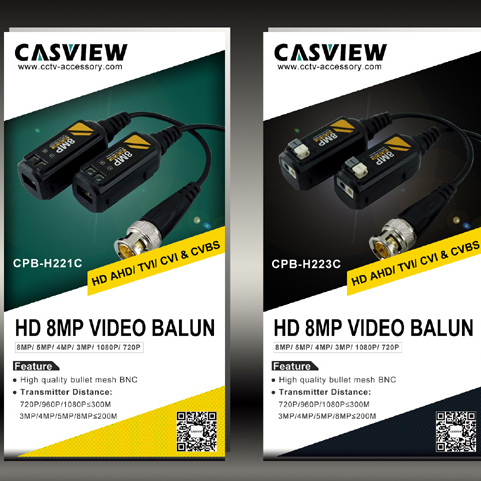 HD-AHD/CVI/TVI Video Balun